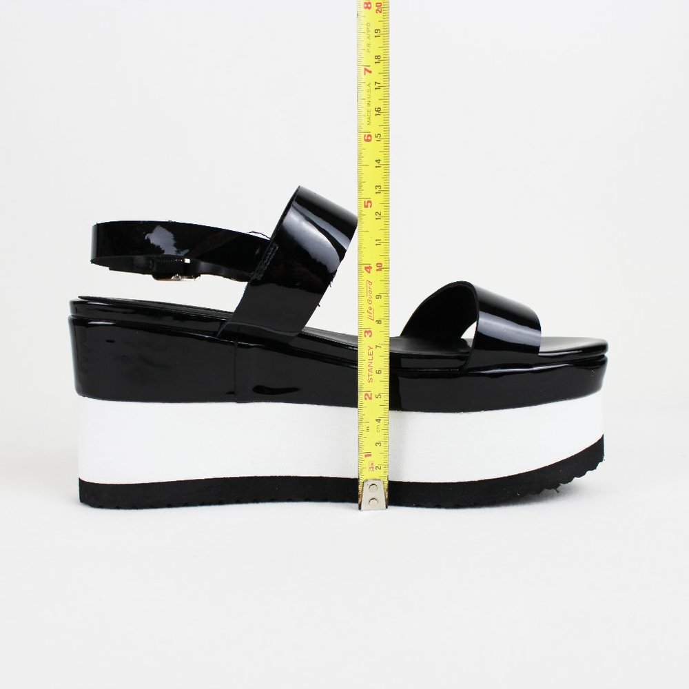 Forever 21 Monochrome Platform Sandals - Picture 13 of 16